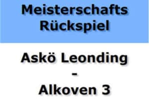 26.1.2024 – Meisterschaft Leonding < > Alkoven 3
