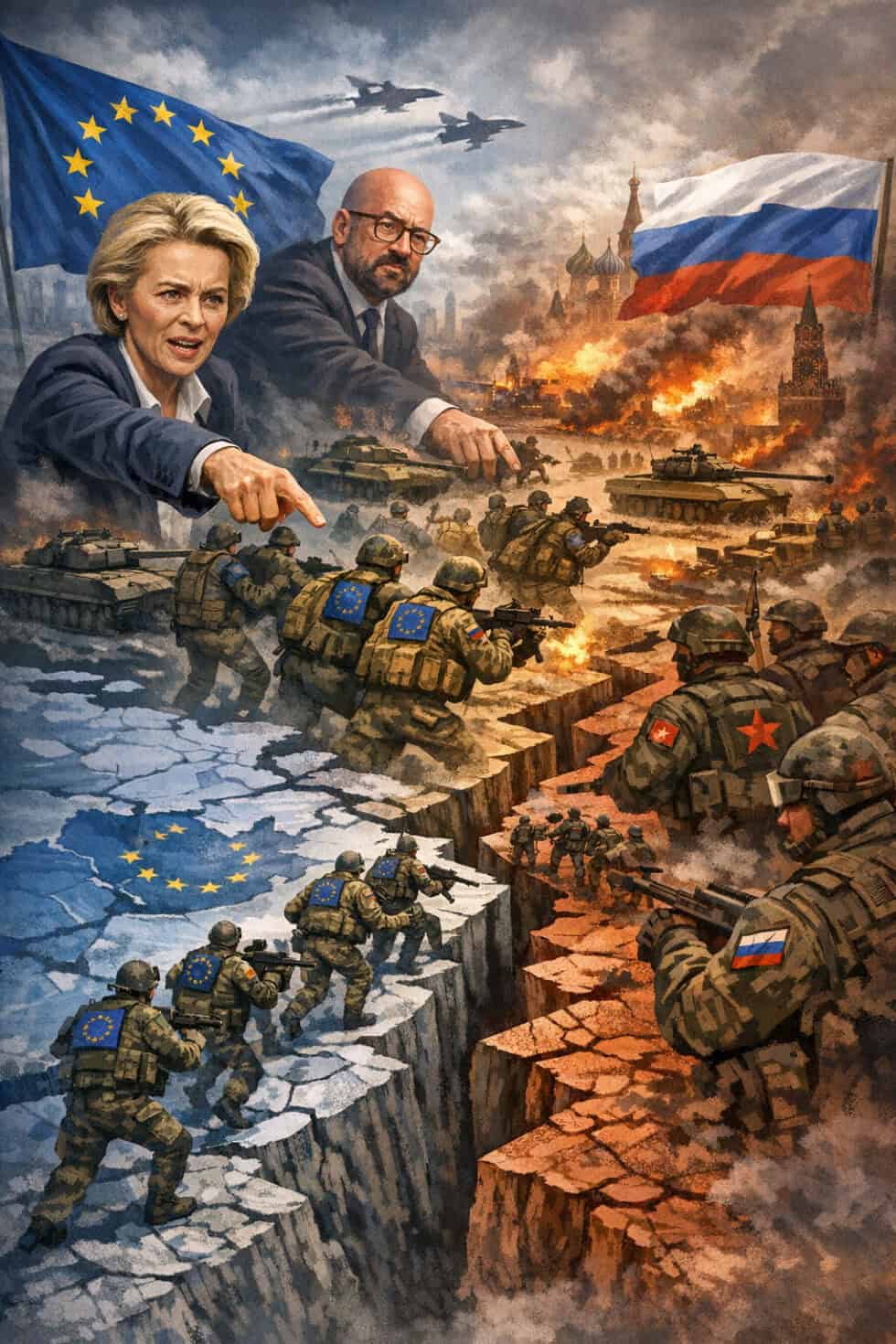 Treibt die EU-Kommission Europa in einen Krieg mit Russland?