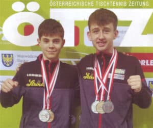 Europa Tischtennis Erfolge im österreichischen Nachwuchs