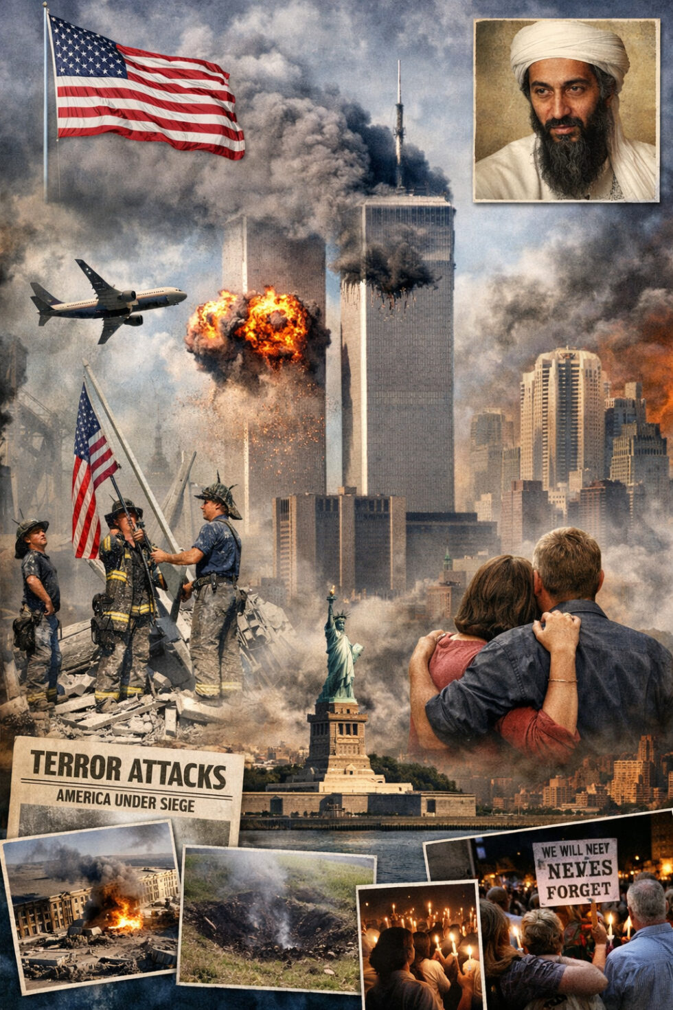 Eine satirische Betrachtung der 9/11-Ereignisse