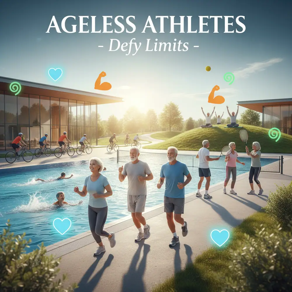 Tischtennis Leonding | Warum Leistung bringen im Sport ab 65 Jahren? Gibt es gesundheitliche Vorteile? Aktive Senioren beim Sport in modernem Umfeld, voller Energie und Lebensfreude.