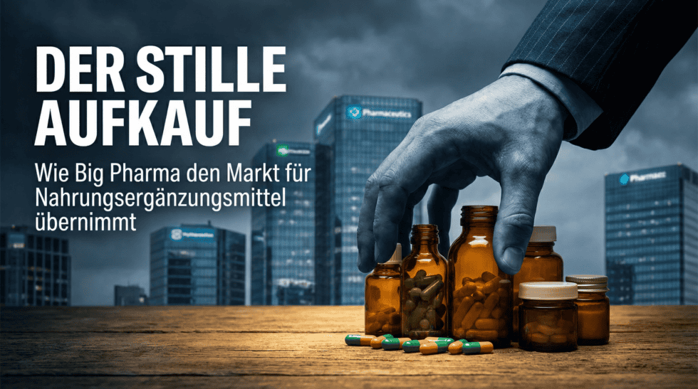 Der stille Aufkauf: Wie Big Pharma den Markt für Nahrungsergänzungsmittel übernimmt