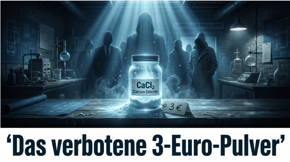 Das verbotene 3-Euro-Pulver: Die Geschichte von Calciumchlorid und der unterdrückten Feuchtigkeitskontrolle