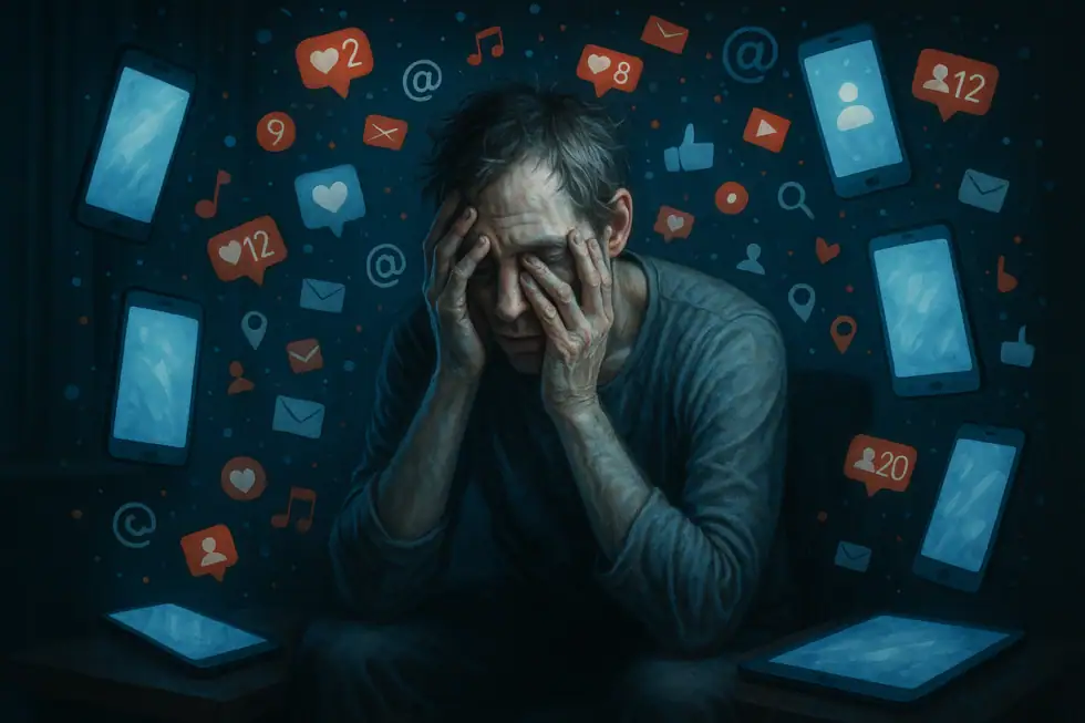 „Erschöpft zwischen Apps und Alltag: Wenn Long COVID auf digitale Überlastung trifft“