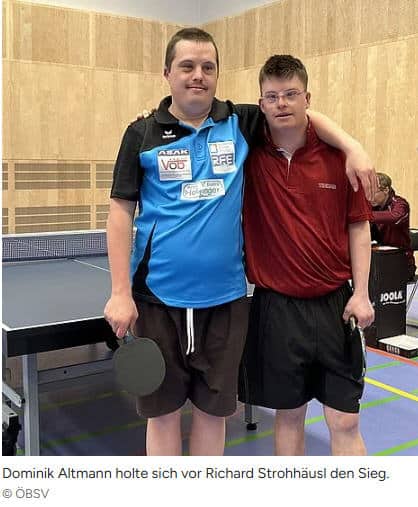 Im Behindertensport ist viel los! Para Tischtennis