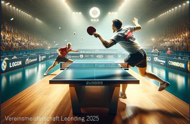 Tischtennistraining Leonding 2025 – Mit dem SportSofort-Bewerb durchstarten