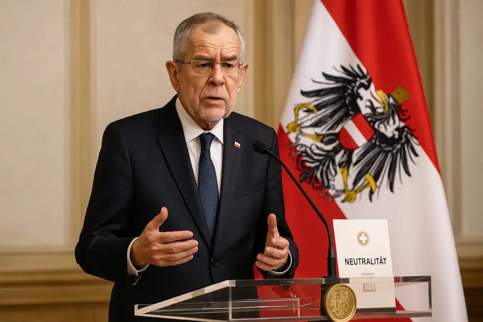 Darf sich der österreichische Bundespräsident Van der Bellen zur Abschaffung der Neutralität äußern?