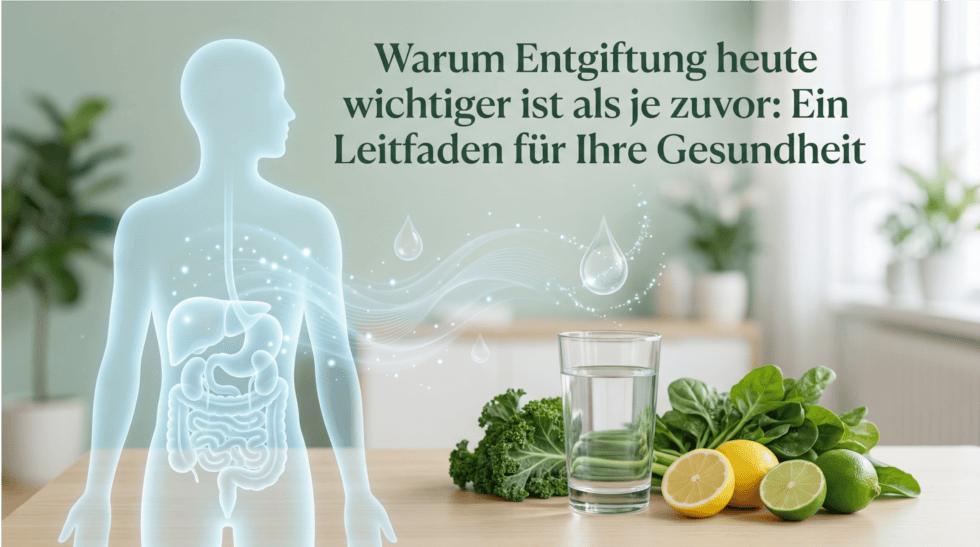 Entgiftung: Warum Detox heute für Ihre Gesundheit zählt