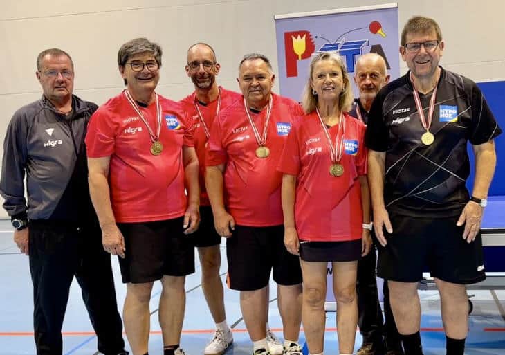 Erfolgreiche 1. Österreichische Parkinson Tischtennis-Meisterschaft 2024 in Faak am See: 20 Medaillen für Wels und Ottensheim