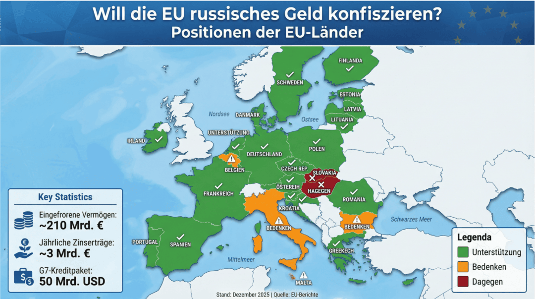 Tischtennis Leonding | Will die EU russisches Geld konfiszieren? – Einfach erklärt