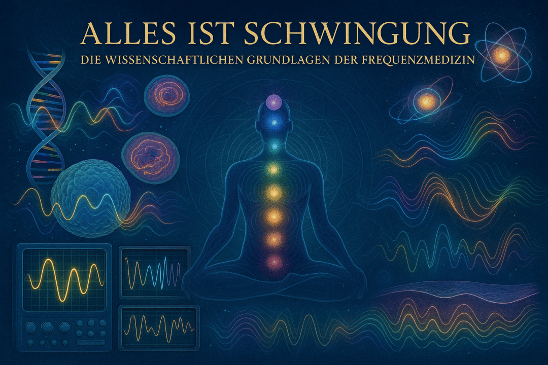 Chakras und Frequenzen: Verbindung von Spiritualität und Wissenschaft in der Frequenzmedizin.