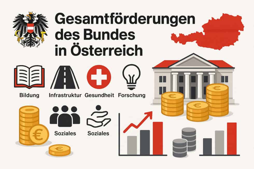 Gesamtförderungen des Bundes über 30 Milliarden Euro jährlich – ca. 8 % des BIP