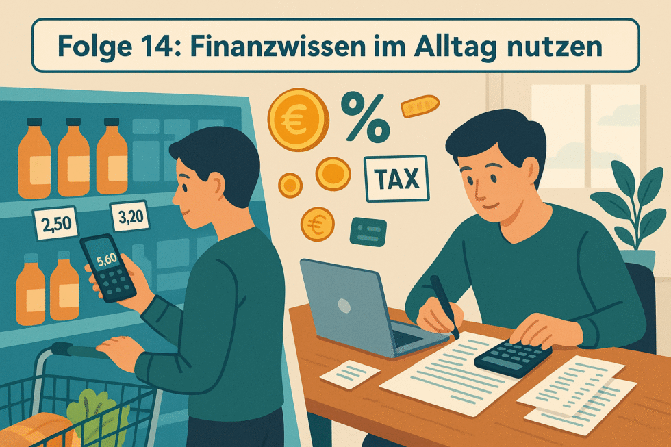 Folge 14: Finanzwissen im Alltag nutzen – vom Supermarkt bis zur Steuererklärung