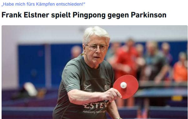 Tischtennis „Parkinson-Meisterschaft 2025″ Tischtennis „Parkinson-Meisterschaft 2025"