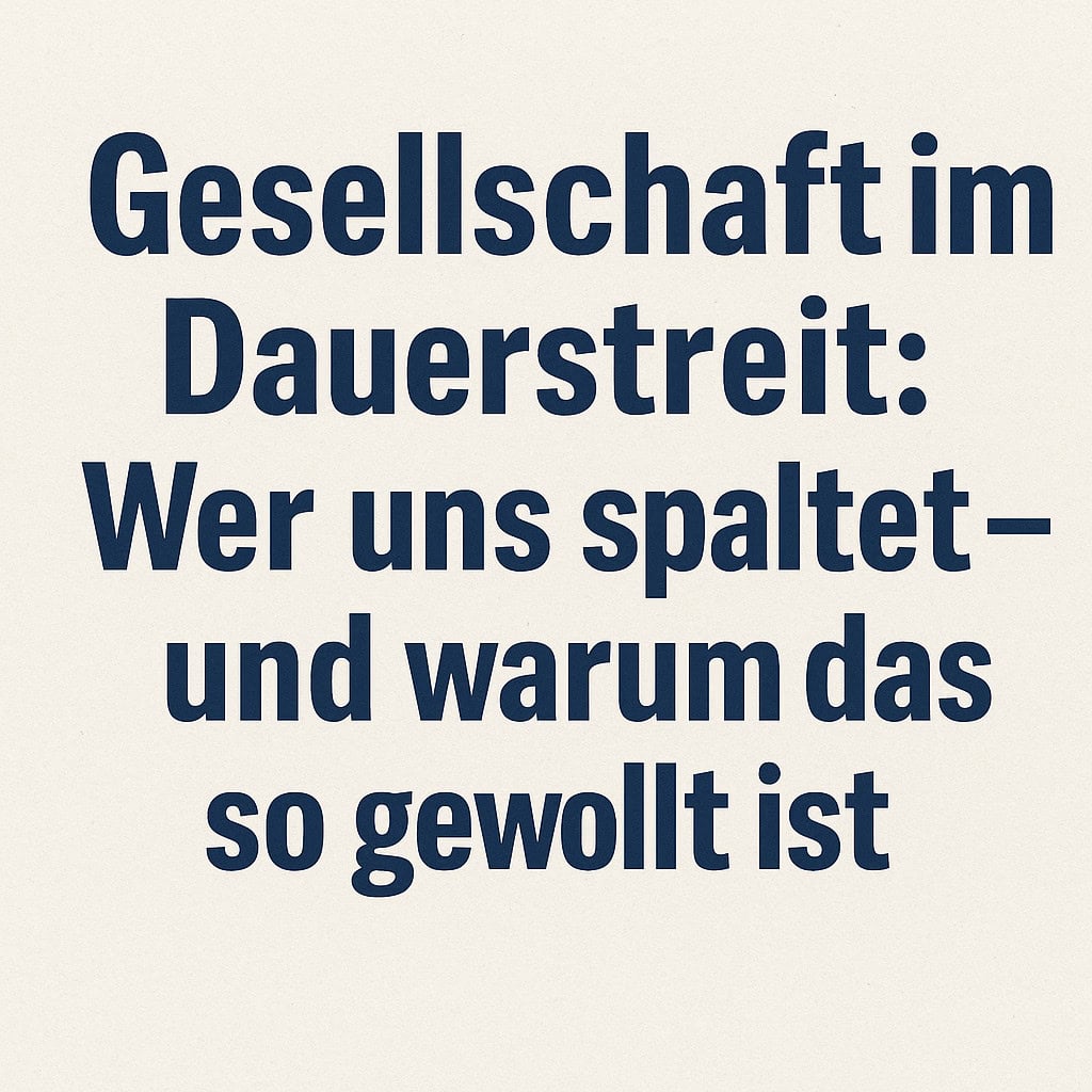 Gesellschaft im Konflikt: Analyse der Spaltungen und deren Ursachen in Österreich.