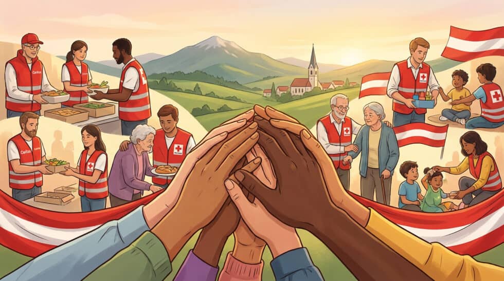 Helfende Hände in Österreich: Wer steckt hinter Caritas, Rotem Kreuz & Co.?