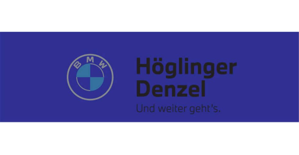 Bandensponsor: Firma BMW Autohaus Höglinger-Denzel/Linz