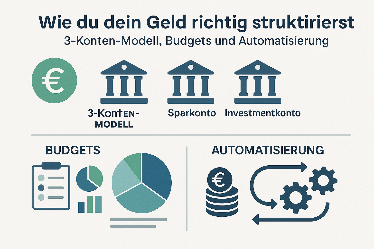Folge 11: Wie du dein Geld richtig strukturierst – 3-Konten-Modell, Budgets und Automatisierung