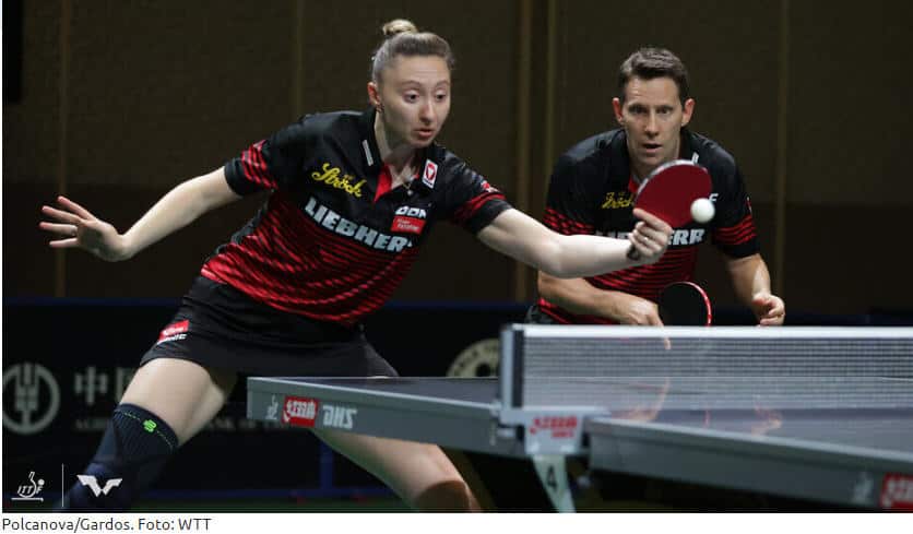 Polcanova/Gardos gewinnen in Singapur das Achtelfinal-Ticket mit 3:2!