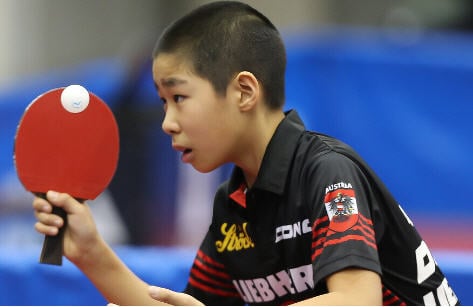 Bericht WTT Jugend Contender in Linz 2024 Tischtennis Leonding – Bild Wettkampf