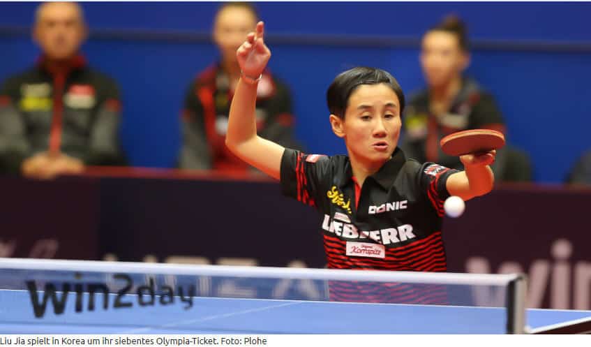 Liu Jia Kaempft Um Ihr Siebentes Olympia Ticket Liu JUA - Susi