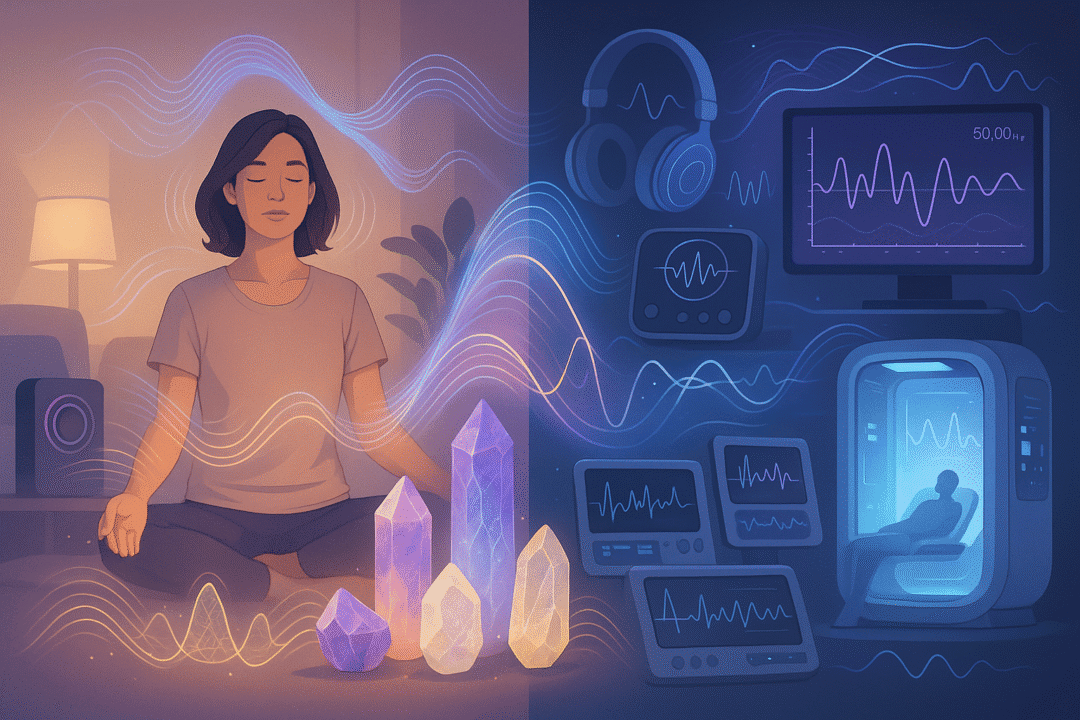 Traditionelle Meditation und moderne Entspannungstechniken für inneren Frieden und Harmonie.