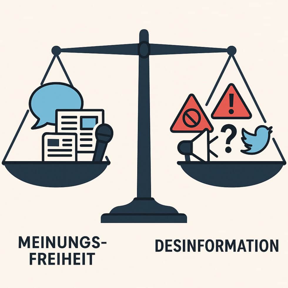 Gefahr für Meinungsfreiheit? Desinformation in Demokratie!