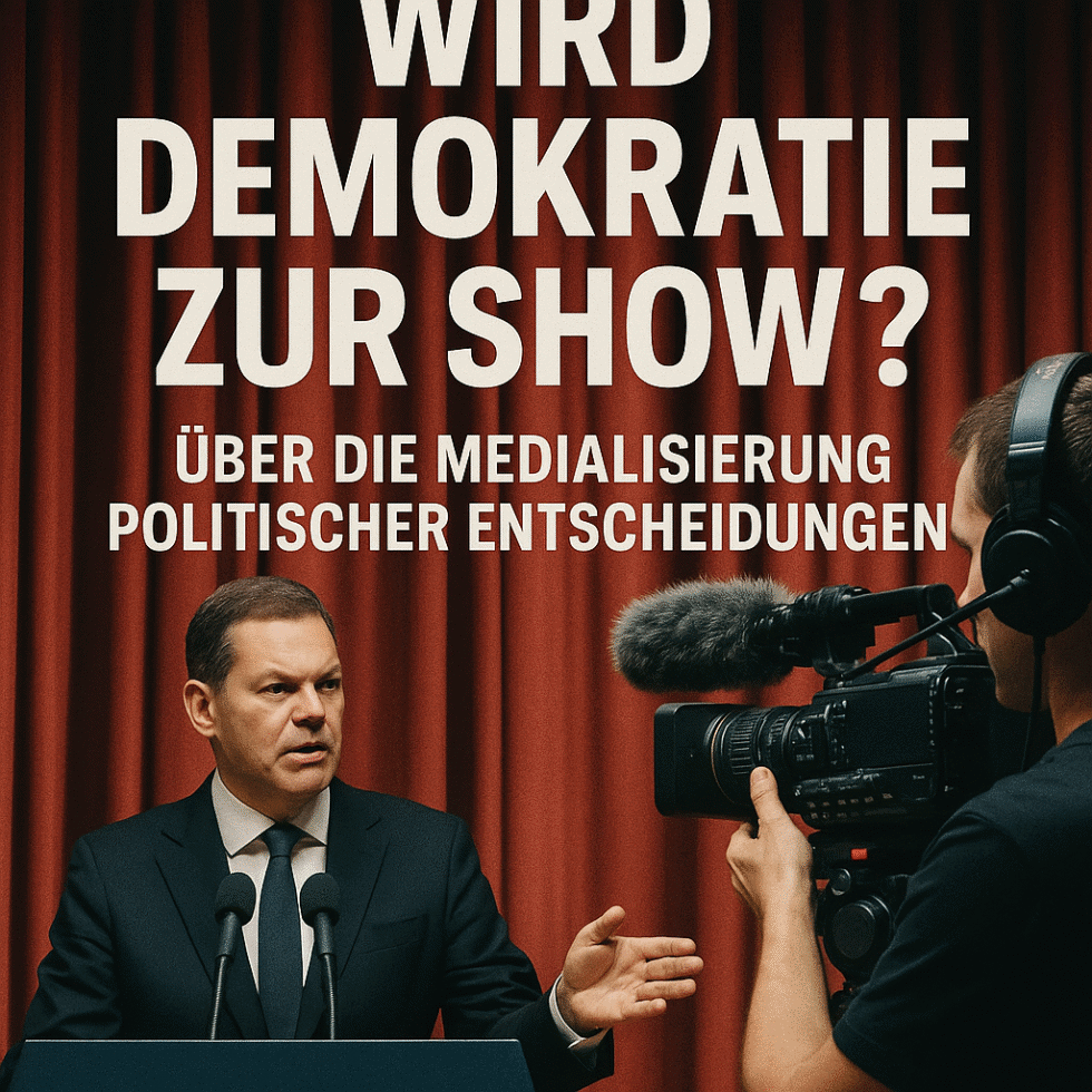 Wird Demokratie zur Show? – Über die Medialisierung politischer Entscheidungen