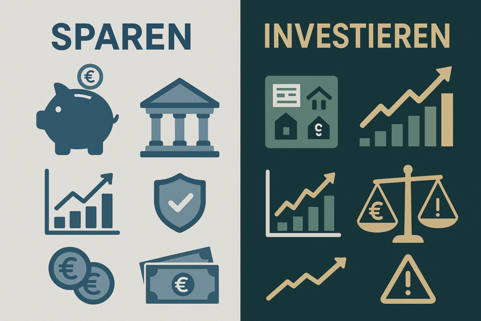Folge 3: Sparen vs. Investieren – was ist der Unterschied – und was lohnt sich mehr?