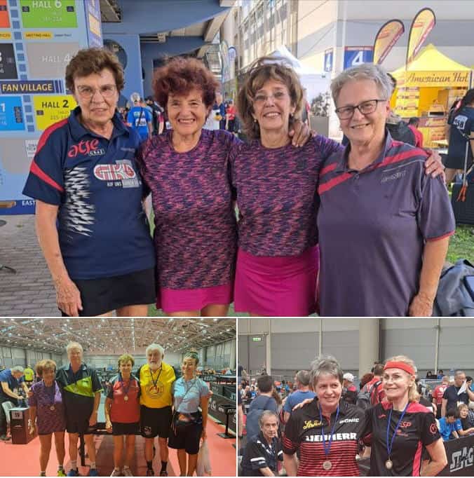 Ergebnisse – ITTF WorldMasters TableTennis Championships – Rom 2024 Seniorenmeisterschaft