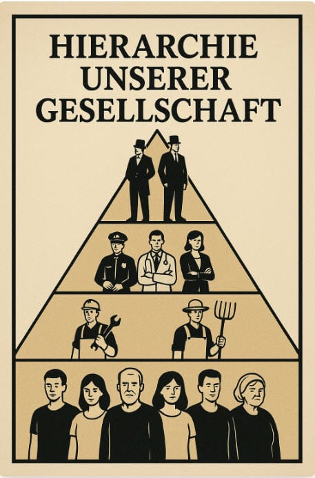 Die Hierarchie in unserer Gesellschaft