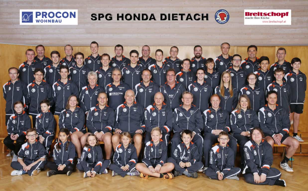 Vorzeigeverein des OÖTTV – TTC Dietach TTC Dietach