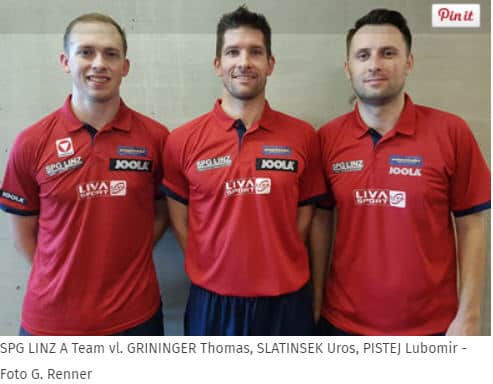 Froschberg Tischtennisspieler Österreich