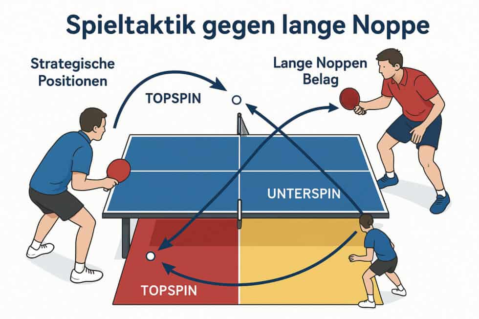 Spieltaktik gegen lange Noppe – Erklärung und Strategien