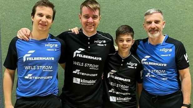 14-jähriger Petr Hodina führt SPG Felbermayr Wels zum Bundesliga-Sieg im Tischtennis Petr Hodina