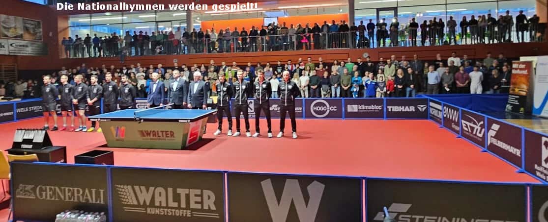 Felbermayr Wels Tischtennisspieler Österreich Bild