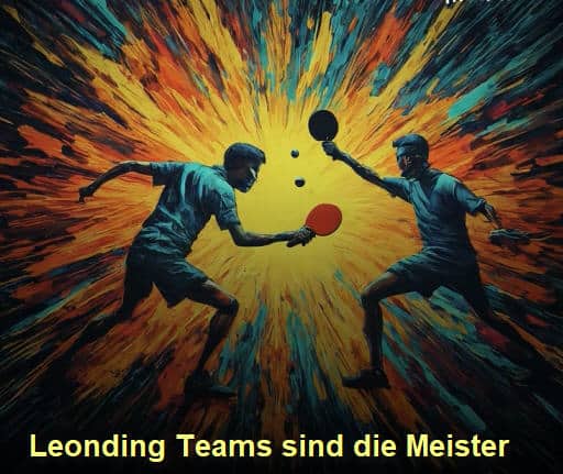 Meisterschaftsfeier Tischtennis Leonding