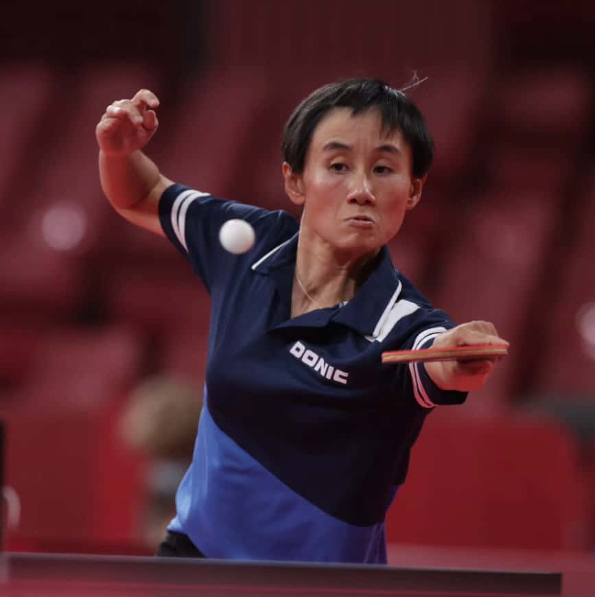 Österreichs Tischtennis-Asse sind im Pariser Olympiafieber! Liu Jia Tischtennisspieler Österreich