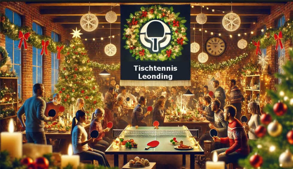 Tischtennis Leonding feiert Erfolge und Teamgeist zum Jahresabschluss – frohe Weihnachten und Ausblick auf 2025