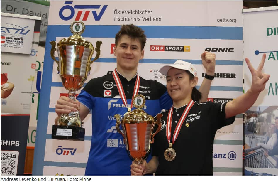 Triumph Bei Den Tischtennis Europameisterschaften In Oesterreich Tischtennis-Staatsmeisterschaft