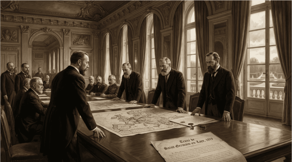 Saint-Germain 1919: Der Vertrag, der Österreich spaltete und Europa veränderte