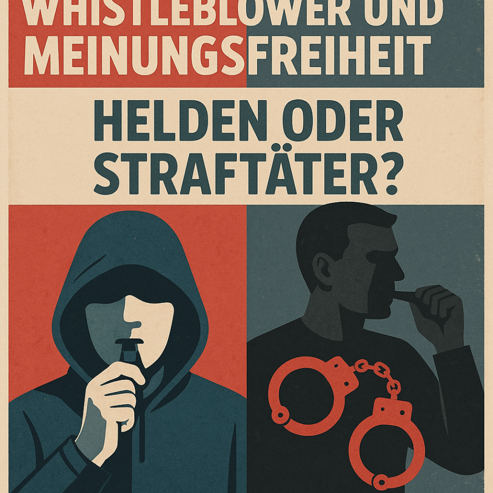 Whistleblower und Meinungsfreiheit: Helden oder Straftäter?