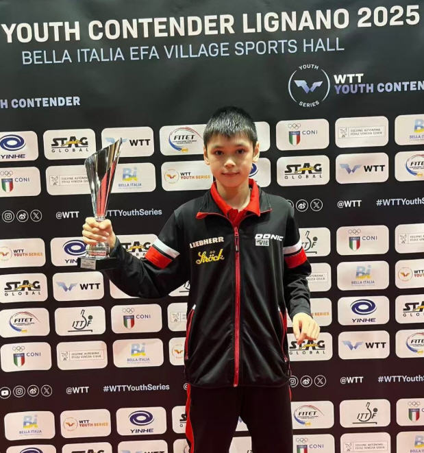 Gigantisch! Louis Fegerl triumphiert in Lignano – dritter WTT-Sieg in Serie! 🏆🔥