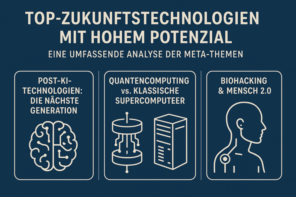 Top-Zukunftstechnologien mit hohem Potenzial: Eine umfassende Analyse der Meta-Themen